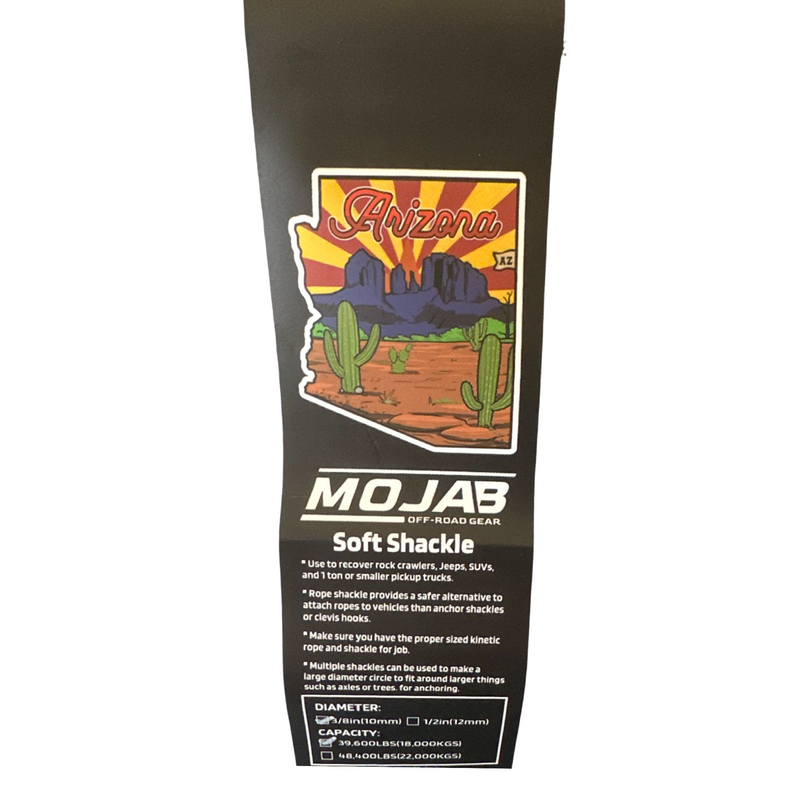 Load image into Gallery viewer, Soft Shackle 3/8&#39;&#39; x 22” with sleeve and bag (Set of 2 Shackles) (Lifetime Warranty)
