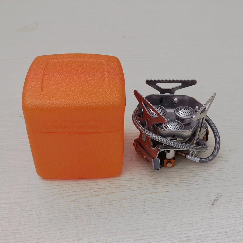 Load image into Gallery viewer, Design Camping Gas Stove Delicate Appearance Outdoor Hiking Portable Gas Stov
