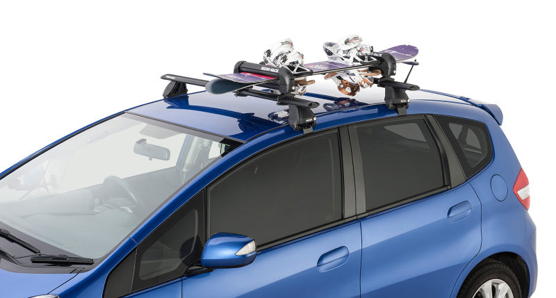 Load image into Gallery viewer, Rhino-Rack Universal Ski/Snowboard Carrier - Fits 3 Pairs of Skis or 2 Snowboards - Black
