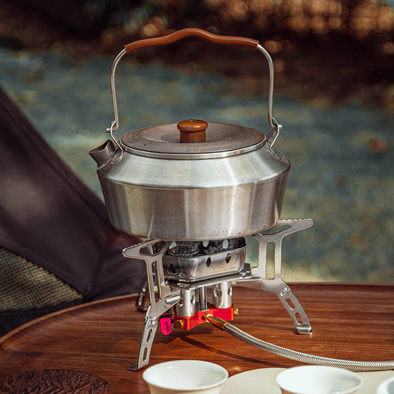 Load image into Gallery viewer, Design Camping Gas Stove Delicate Appearance Outdoor Hiking Portable Gas Stov
