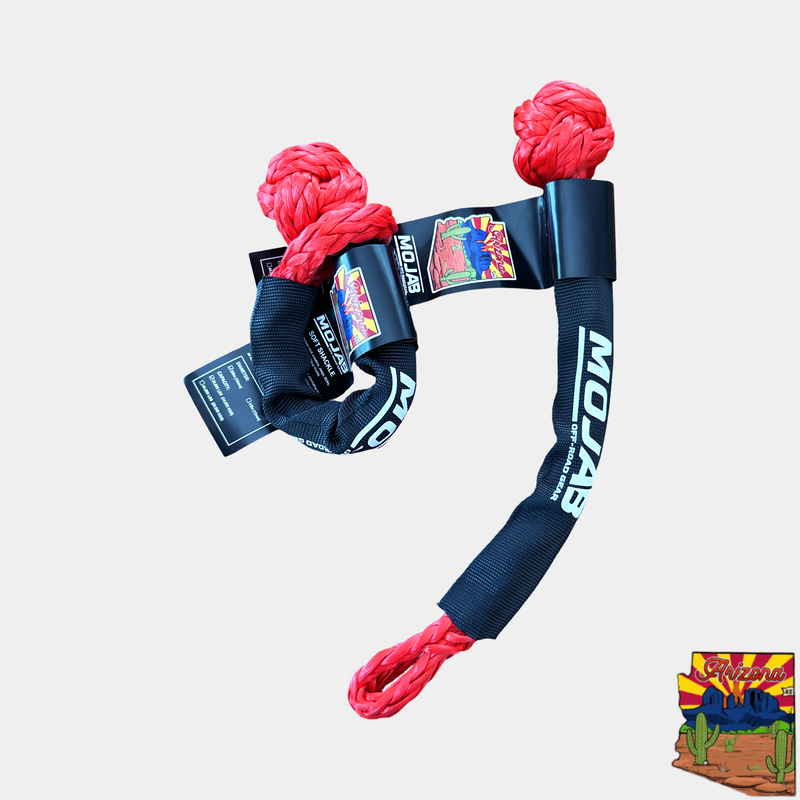 Load image into Gallery viewer, Soft Shackle 3/8&#39;&#39; x 14&#39;&#39; with sleeve and bag (Set of 2 Shackles) (Lifetime Warranty)
