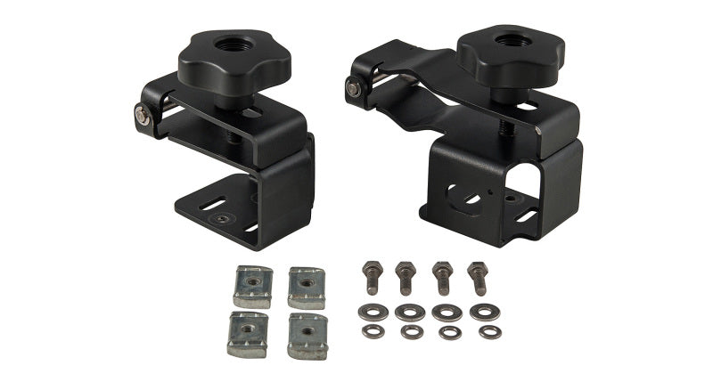 Load image into Gallery viewer, Rhino-Rack Pioneer High Lifting Jack Holder Bracket Set (Top Mount)
