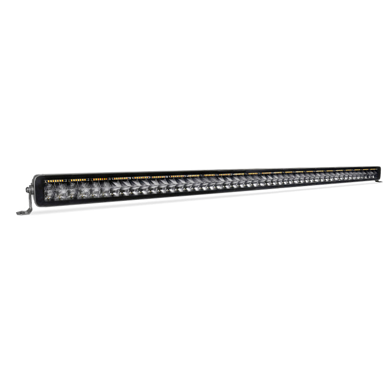 Load image into Gallery viewer, Go Rhino Universal Blackout Combo Series 50in Double Row LED Light Bar w/ Amber Lighting - Black
