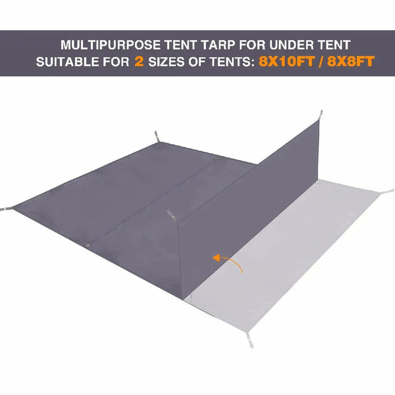 Load image into Gallery viewer, Waterproof Camping Tent Tarp, Multifunctional Tent Footprint
