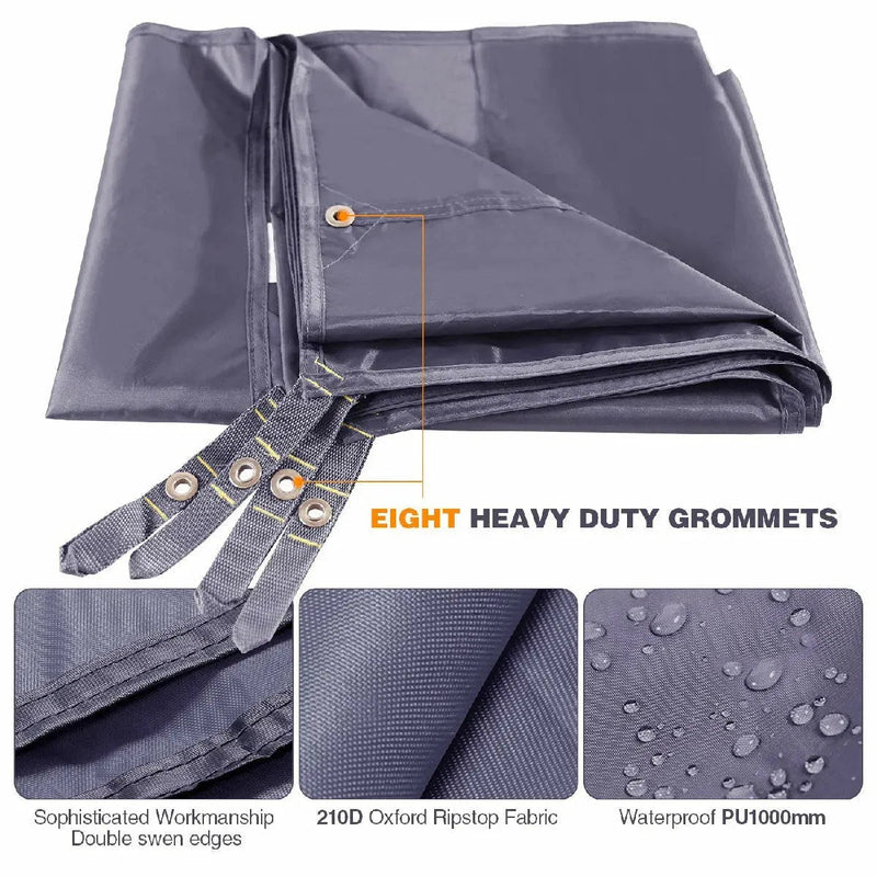 Load image into Gallery viewer, Waterproof Camping Tent Tarp, Multifunctional Tent Footprint
