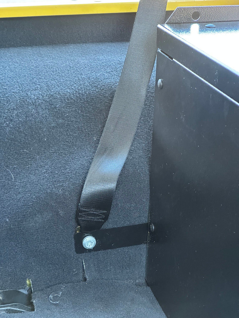 Load image into Gallery viewer, Ridgeback Jeep Security Enclosure - LJ Basic (Rear Seat Installed)
