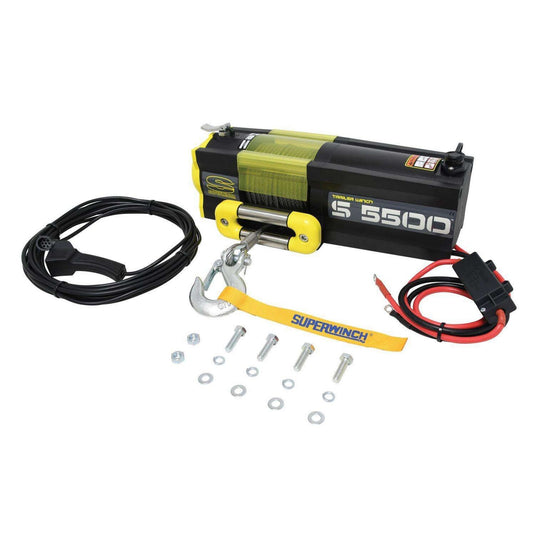 Superwinch S5500 Winch w/ Steel Wire Rope