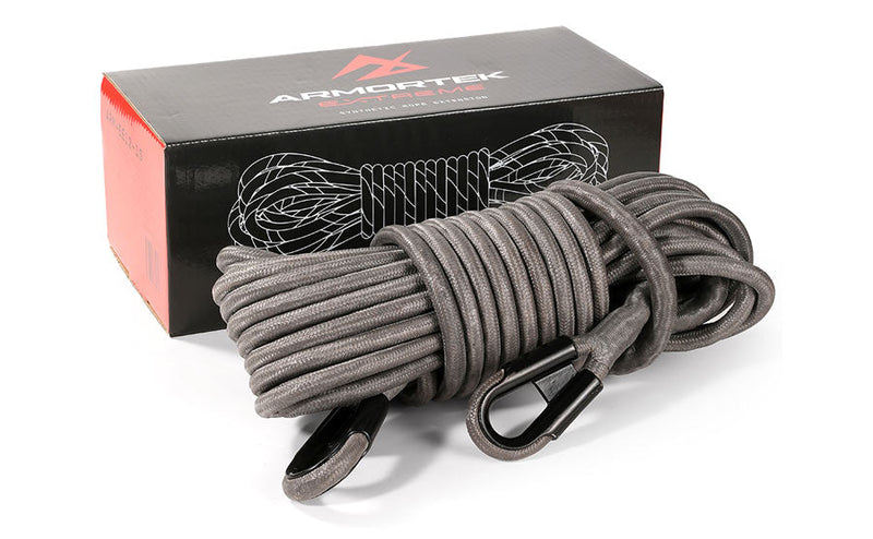 Load image into Gallery viewer, Armortek Extreme Synthetic Rope Extension 1/2&quot; x 50&#39; - MBL 28800 lbs
