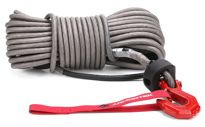 Load image into Gallery viewer, Armortek Extreme Synthetic Rope Kit 1/2&quot; x 82&#39; - MBL 28800 lbs
