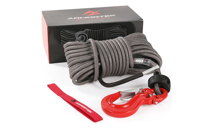 Load image into Gallery viewer, Armortek Extreme Synthetic Rope Kit 9/16&quot; x 65.6&#39;  - MBL 36300 lbs
