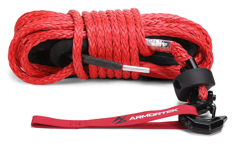 Load image into Gallery viewer, Armortek Synthetic Rope Kit 1/2&quot; x 82&#39; - MBL 36300 lbs
