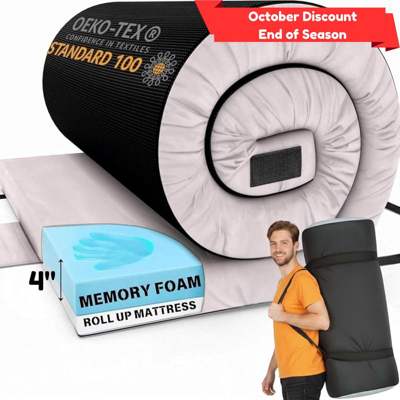Load image into Gallery viewer, Matrix Air-Cell Memory Foam Camping Mattress
