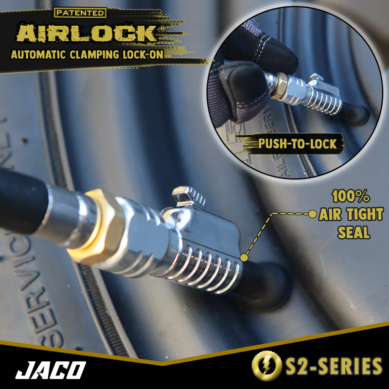 Load image into Gallery viewer, Lightning™ S2-Series Tire Air Chuck - 1/4&quot; F-NPT
