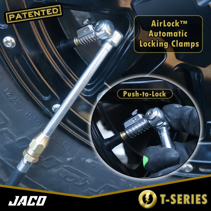 Load image into Gallery viewer, Lightning™ T-Series Tire Air Chuck | Open Flow, 1/4&quot; F-NPT
