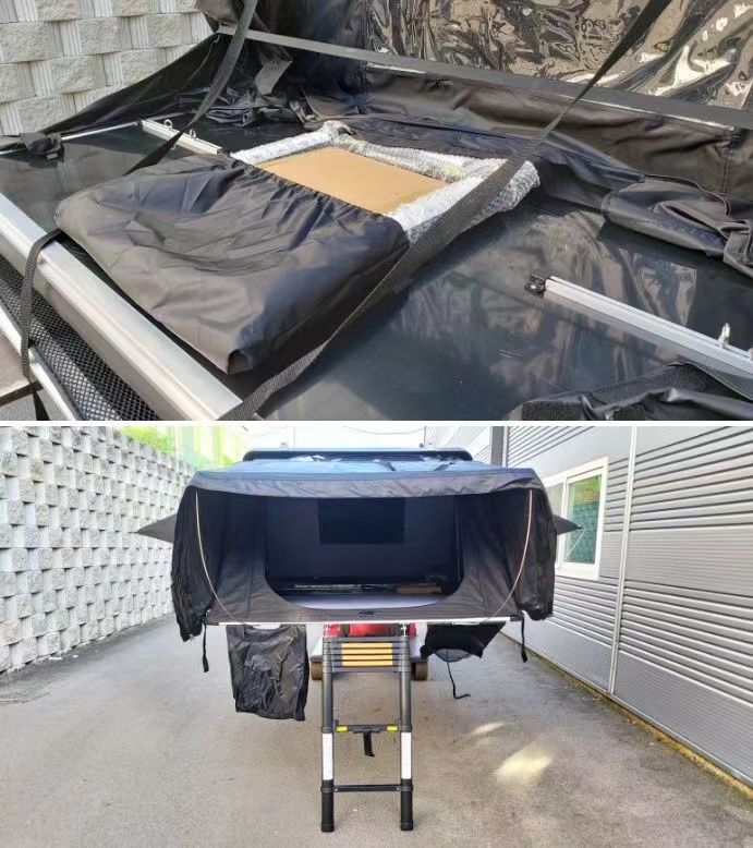Load image into Gallery viewer, Patriot Aluminum Fold Out Roof Top Tent
