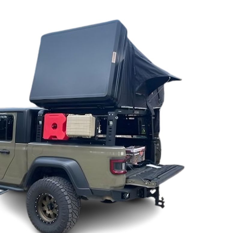 Load image into Gallery viewer, Patriot Aluminum Fold Out Roof Top Tent
