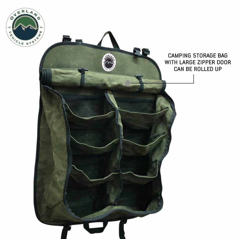 Load image into Gallery viewer, Camping Gear Storage Bag - #16 Waxed Canvas
