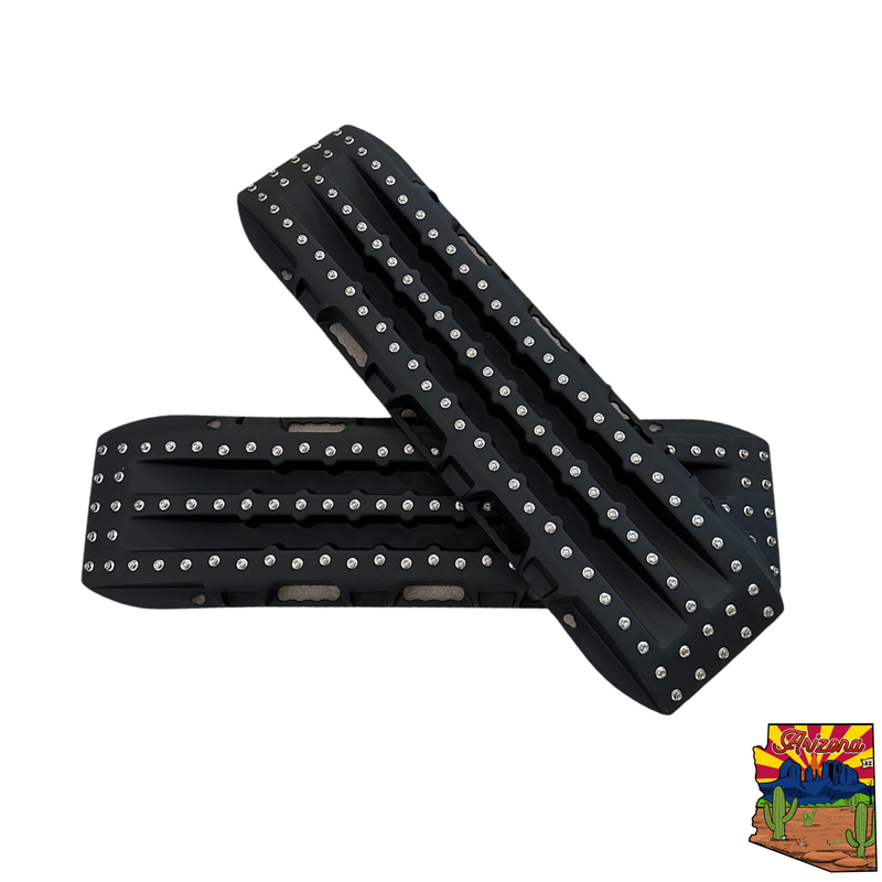 Load image into Gallery viewer, Ultimate Traction recovery board with steel plugs
