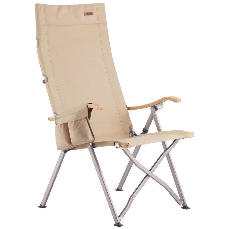 Load image into Gallery viewer, Ha1600 Adjustable Camping Chairs, High-Back Heavy Duty Folding Chair for Outside | ICECO
