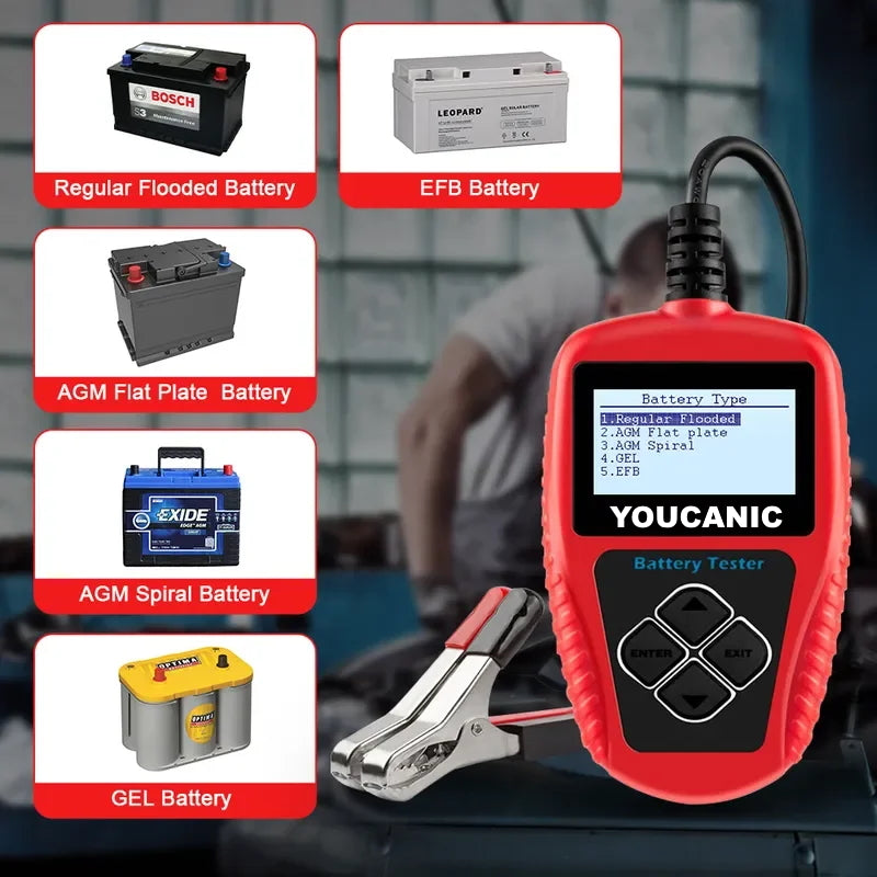 Load image into Gallery viewer, Voltcheck Pro | Digital Battery &amp; Charging System Tester Analyzer | UCAN-VOLT-II
