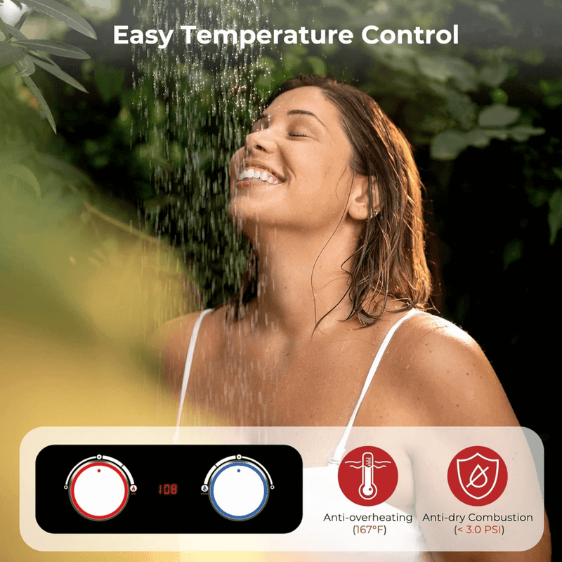 Load image into Gallery viewer, Camplux BD158 Tankless Propane Water Heater Portable
