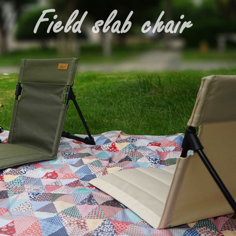 Load image into Gallery viewer, Outdoor camping backrest cushion chair portable folding chair tent leisure chair balcony park lawn picnic chair

