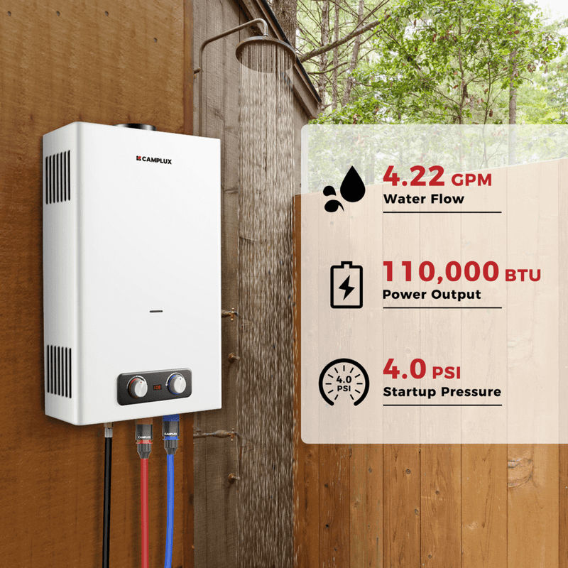 Load image into Gallery viewer, Camplux BD422 On Demand Water Heater Propane
