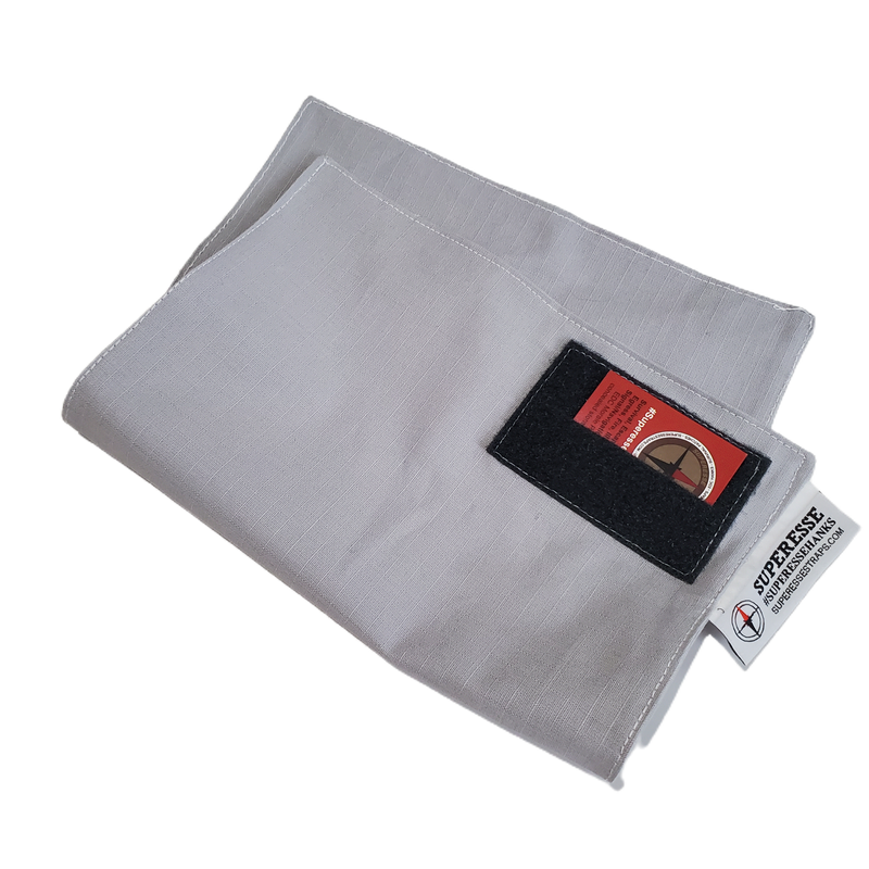 Load image into Gallery viewer, Tactical Tissue: Morale Patch compatible Ripstop stitched hank with covert storage pocket.
