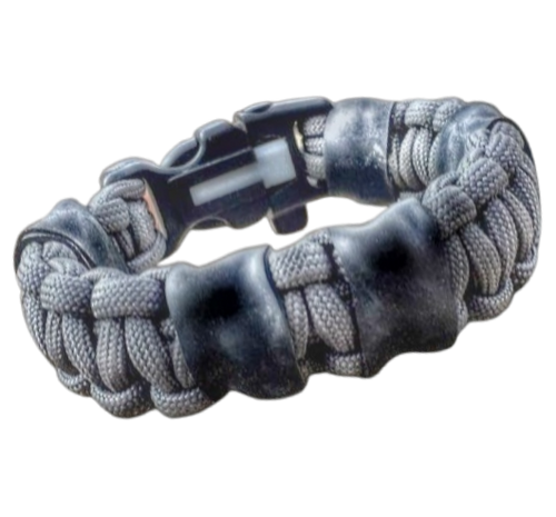 Scout Slimline: Minimalist's Paracord Bracelet for Survival Essentials - Fire, Cut, Shelter, Signal
