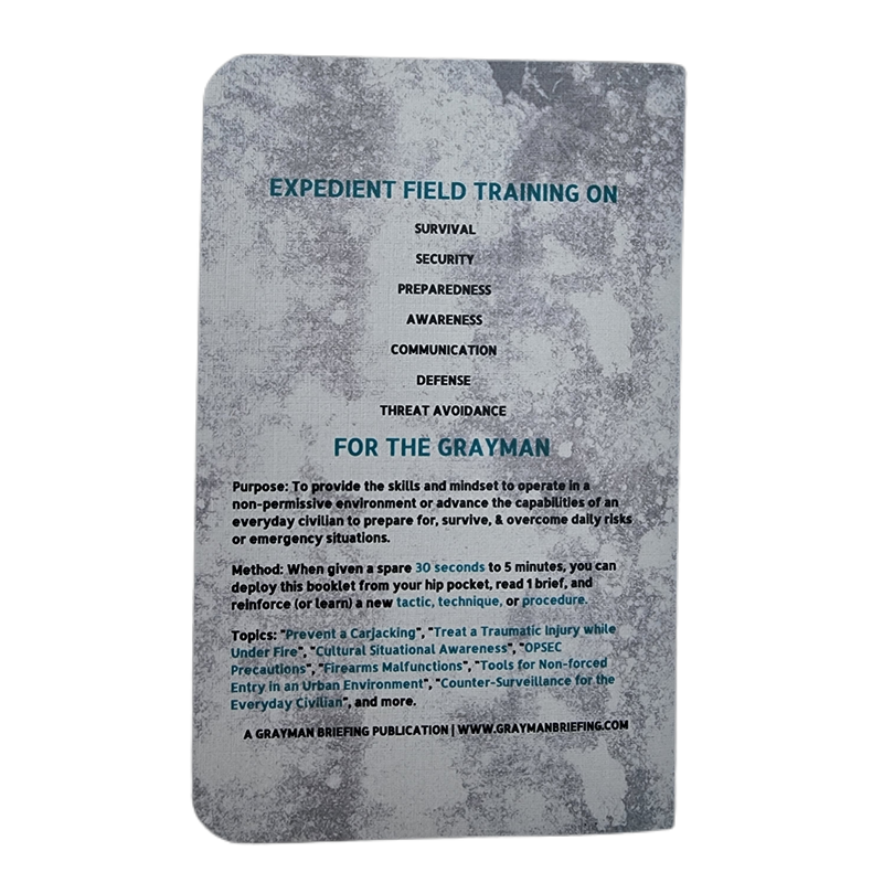 Load image into Gallery viewer, Hip Pocket Brief Volume 1 - Tactics, Techniques, and Procedures for the Everyday Civilian

