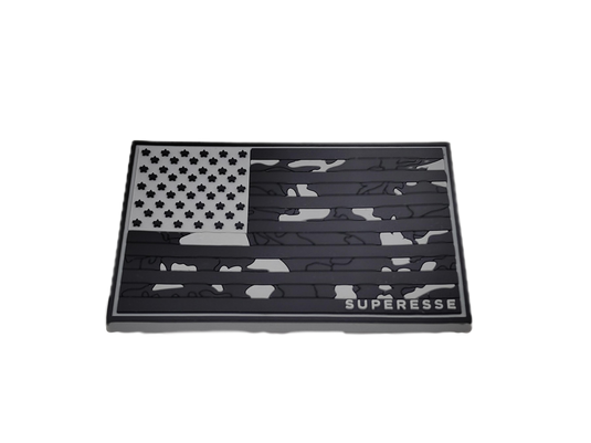 Storage Pocket Patch: Flagged Camo