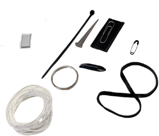 Load image into Gallery viewer, Supply &quot;MacGyver&quot; Patch Kit: Everyday Carry items for improvising in tasks completions
