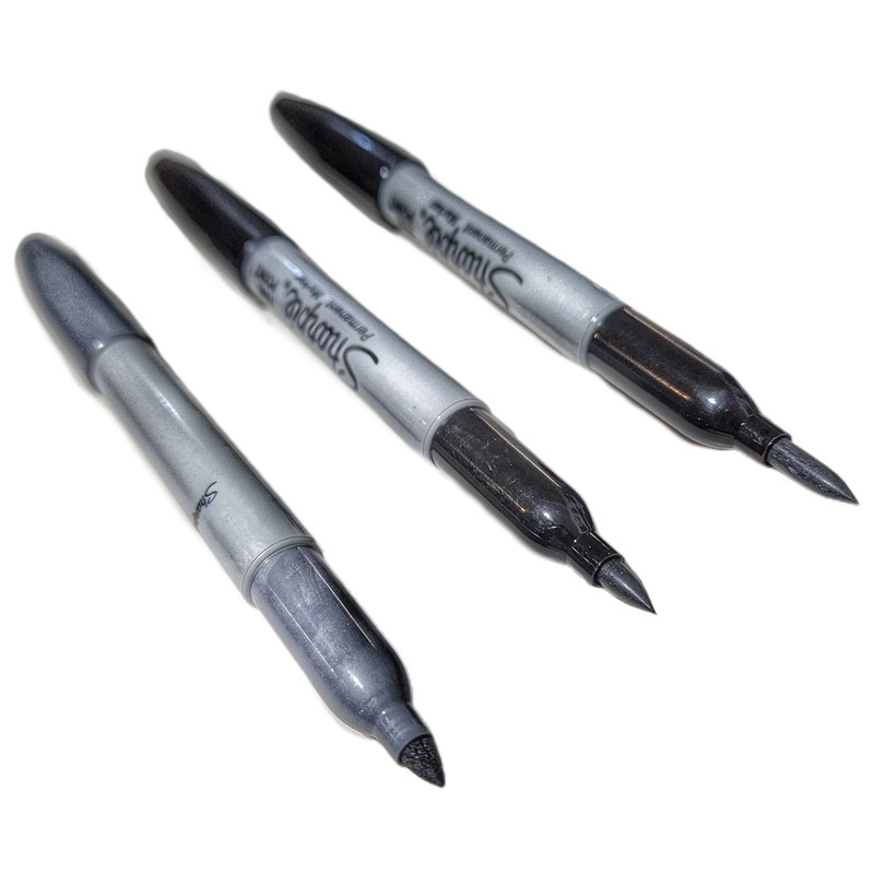 Load image into Gallery viewer, EDC Puncture Markers - Self Defense Marker and/or Grayman Sharpie
