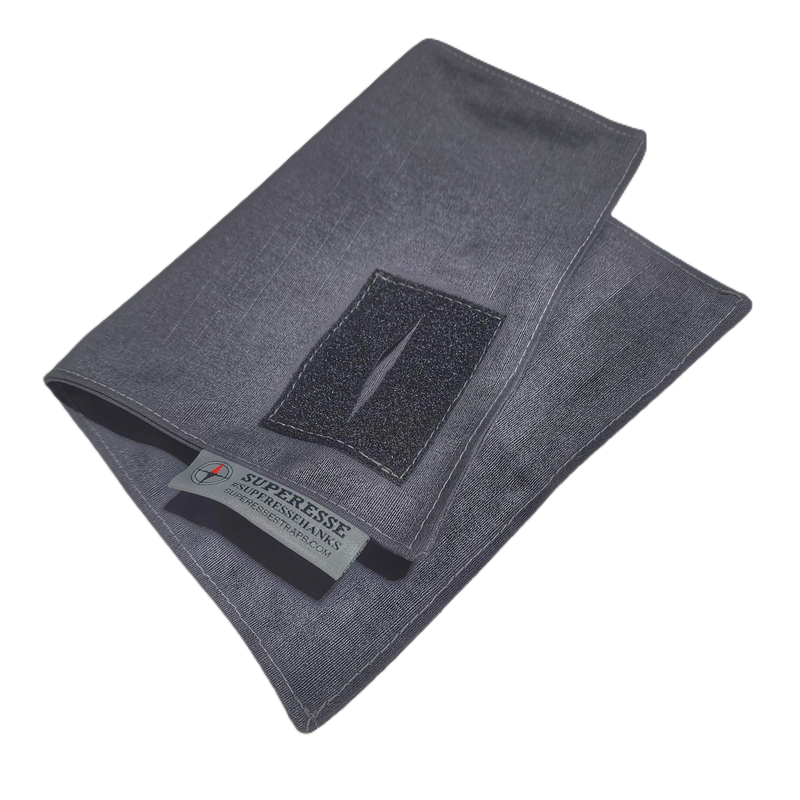 Load image into Gallery viewer, Tactical Tissue: Morale Patch compatible Ripstop stitched hank with covert storage pocket.
