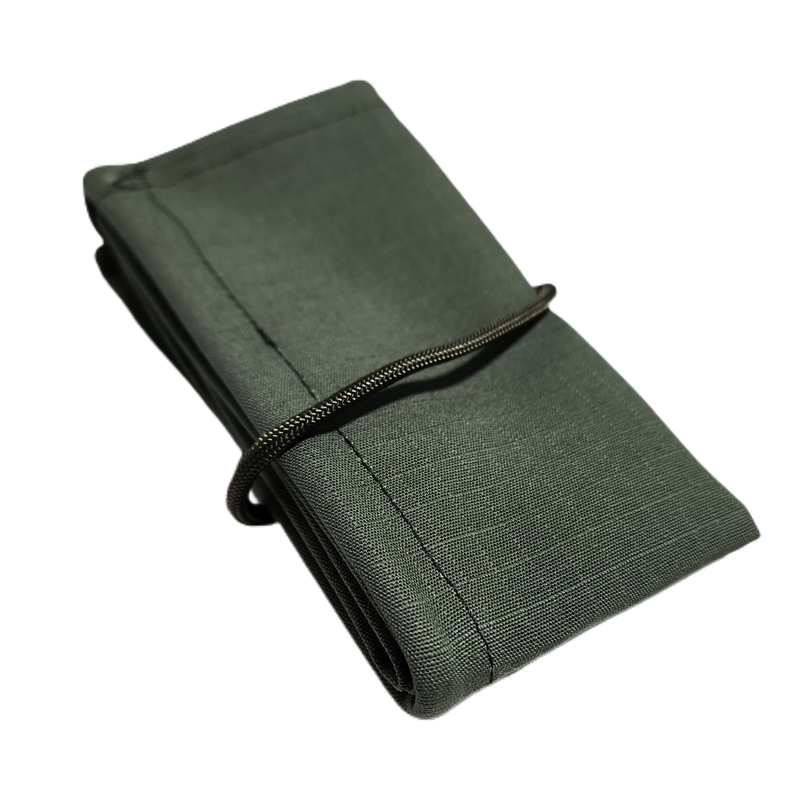 Load image into Gallery viewer, Pull Cloth - Lightweight minimalist handkerchief with paracord lanyard.
