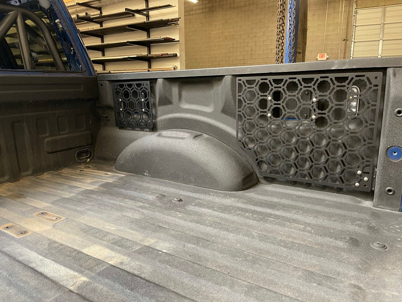 Load image into Gallery viewer, Bed Organizer Panel kit - 2015 up Ford F150 and 2017 up Raptor
