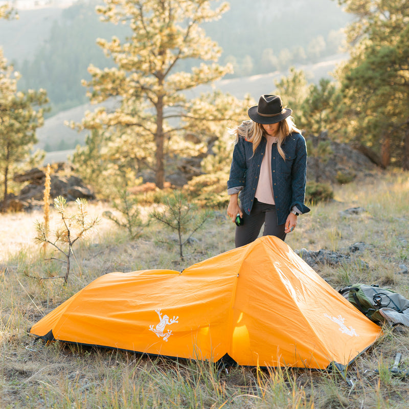 Load image into Gallery viewer, Solo Bivy 1-Person Tent - Orange
