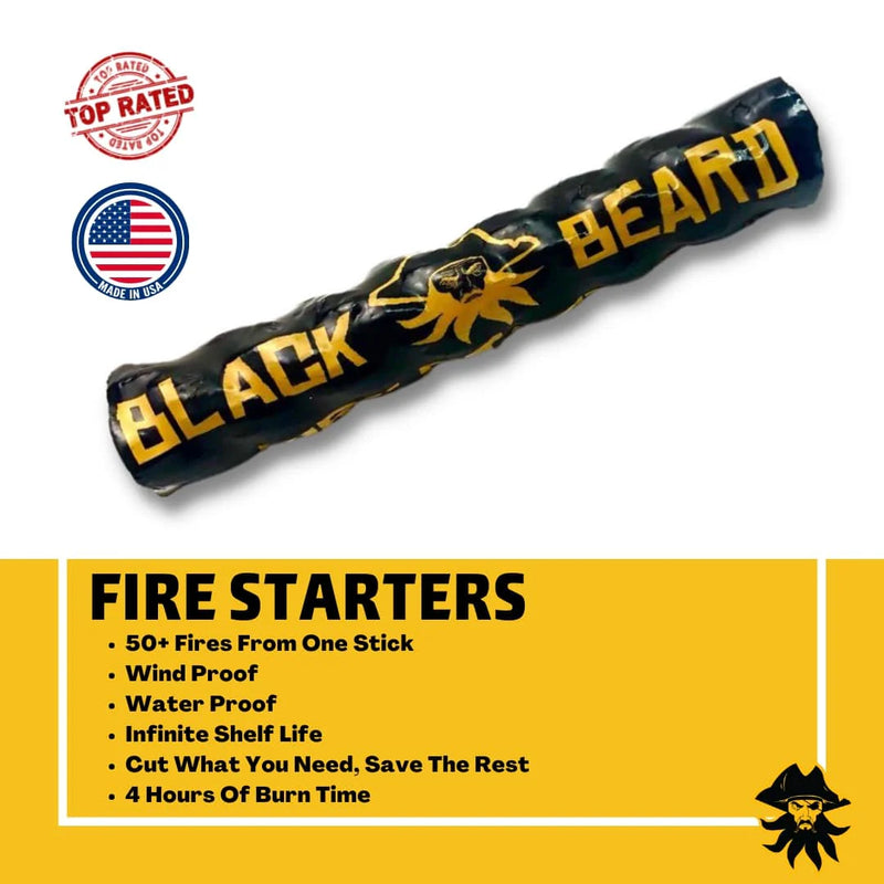 Load image into Gallery viewer, Black Beard Fire Starter
