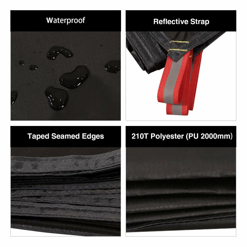 Load image into Gallery viewer, Ultralight Tent Footprint, PU 2000 Waterproof Camping Tent Tarp

