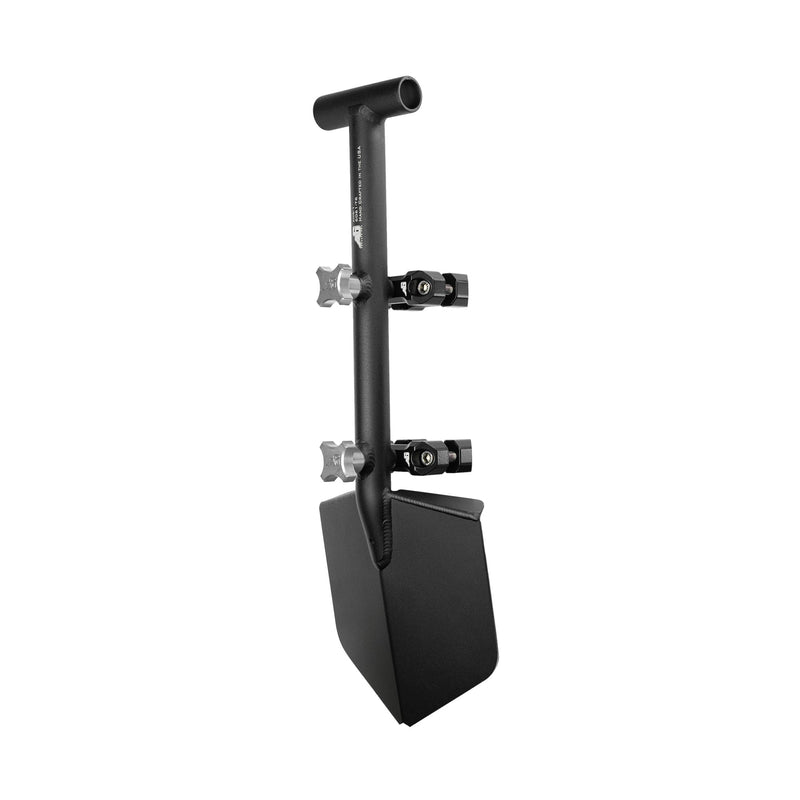 Load image into Gallery viewer, Shovel / Mount Combo - Black Mini Shovel / Black UMD with Knobs
