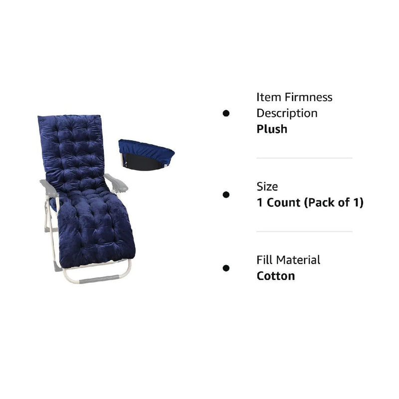 Load image into Gallery viewer, Thicker Soft Comfortable Chaise Lounge Chair Cushion
