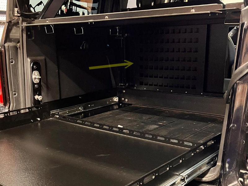 Load image into Gallery viewer, Bronco Forward Wall MOLLE Panel
