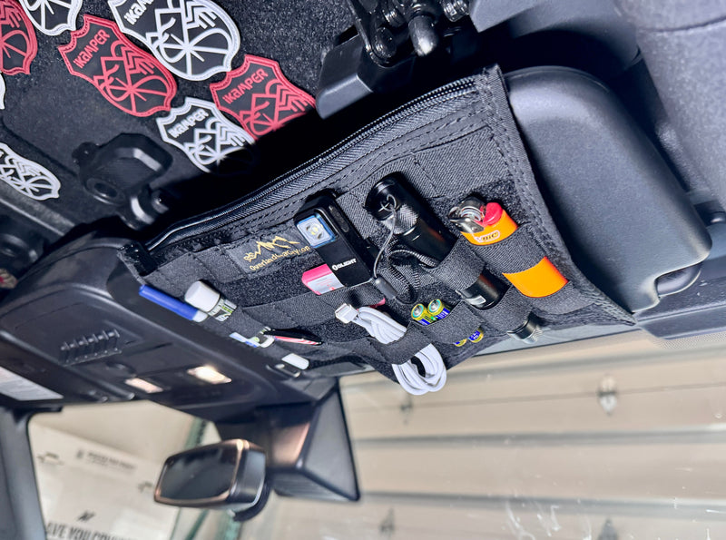 Load image into Gallery viewer, Bronco MOLLE Visor Organizer - Ford Bronco Visor
