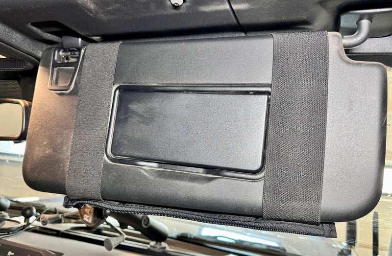 Load image into Gallery viewer, Bronco MOLLE Visor Organizer - Ford Bronco Visor
