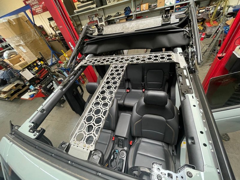 Load image into Gallery viewer, 6th Gen Bronco Roof Panel Mount kit by Adapt-a-panel (full section)
