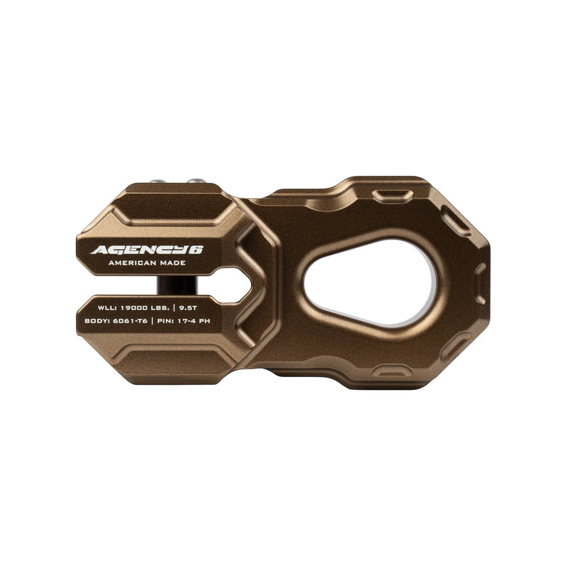 Load image into Gallery viewer, Billet Winch Shackle - Bronze
