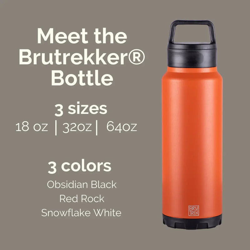 Artemis BruTrekker Double-Walled Bottle 32oz / Red Rock