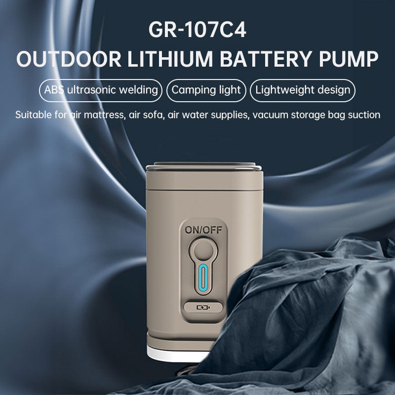 Load image into Gallery viewer, Mini USB Air Pump Electric Vacuum Pump Storage Compression Micro Suction Pump Portable Outdoor Travel Home
