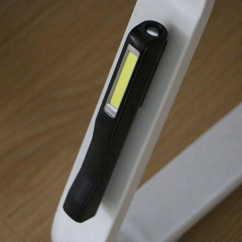 Load image into Gallery viewer, COB LED Mini Pen MultifunctionTorch Inspection Lamp Pocket  Flashlight  with Clip Magnet Lanterna,Use AAA
