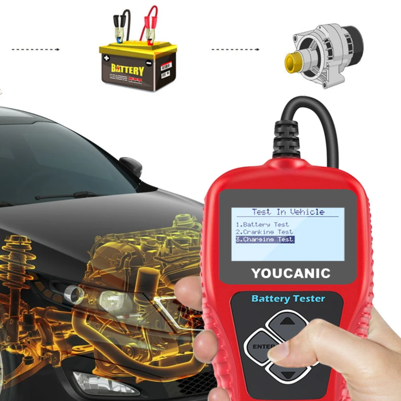 Load image into Gallery viewer, Voltcheck Pro | Digital Battery &amp; Charging System Tester Analyzer | UCAN-VOLT-II
